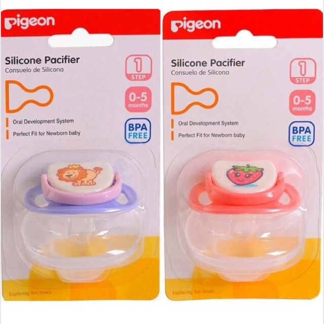 Ti giả - ti ngậm pigeon bước 1, bước 2, bước 3 cho bé