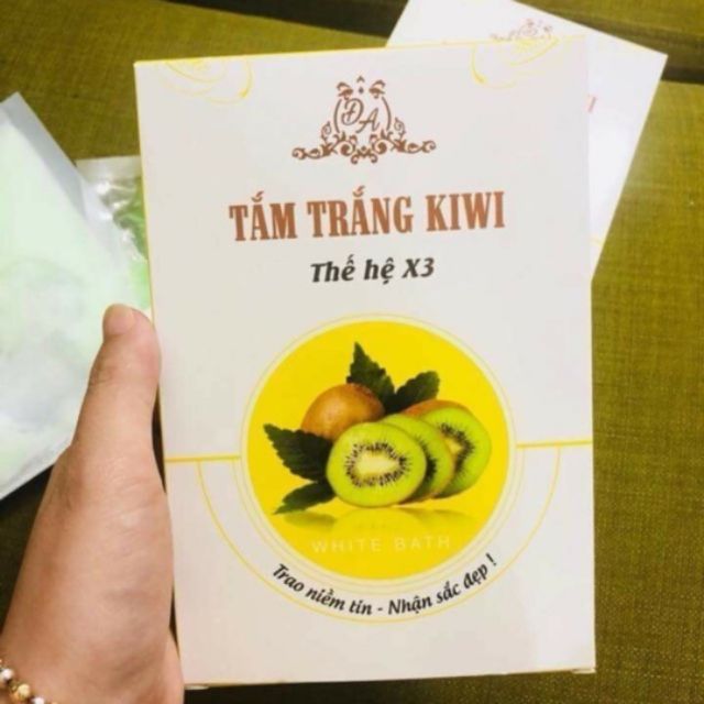 TẮM TRẮNG KIWI X3