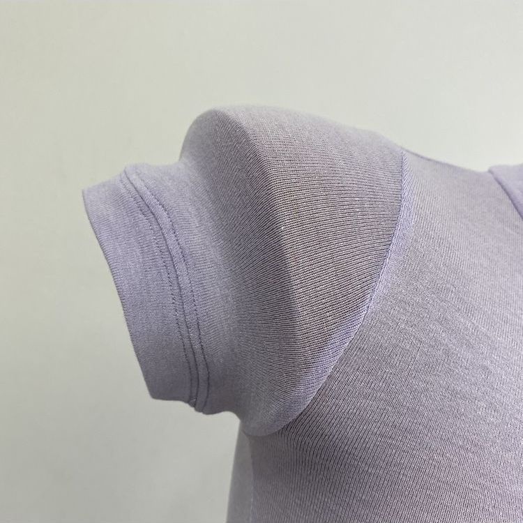 Áo Dài Tay Skinny!F &amp; X Áo Thun Tay Ngắn Cổ Cao Ôm Dáng Co Giãn Màu Trong Suốt Thời Trang Mới 2021