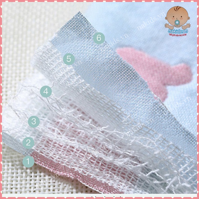 Khăn Tắm, Khăn Ủ Có Mũ 6 Lớp Chất Liệu Cotton Sợi Tre Siêu Mềm Mại - Khăn Đa Năng Có Thể Làm Chăn Hàng Cao Cấp MS99