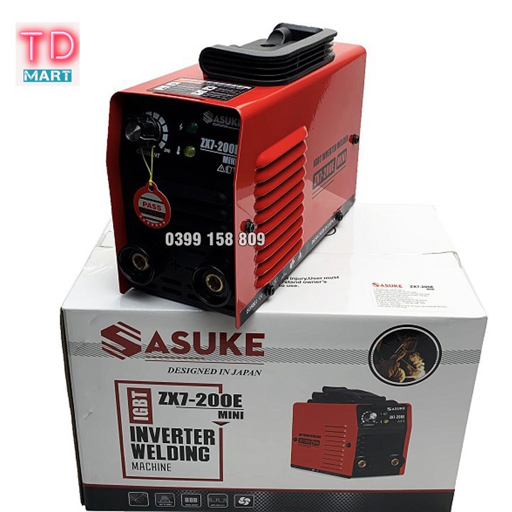 Máy hàn điện tử MINI Sasuke ZX7 200E Bảo Hành 1 Năm