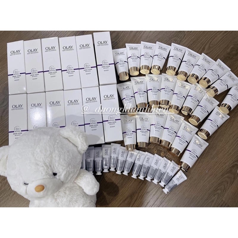 Dương thể trắng da B3 + Retinol Olay đình đám