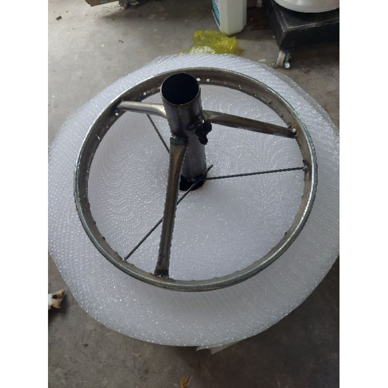 Chân Dù Chợ Phi 49 - chưa có bê tông