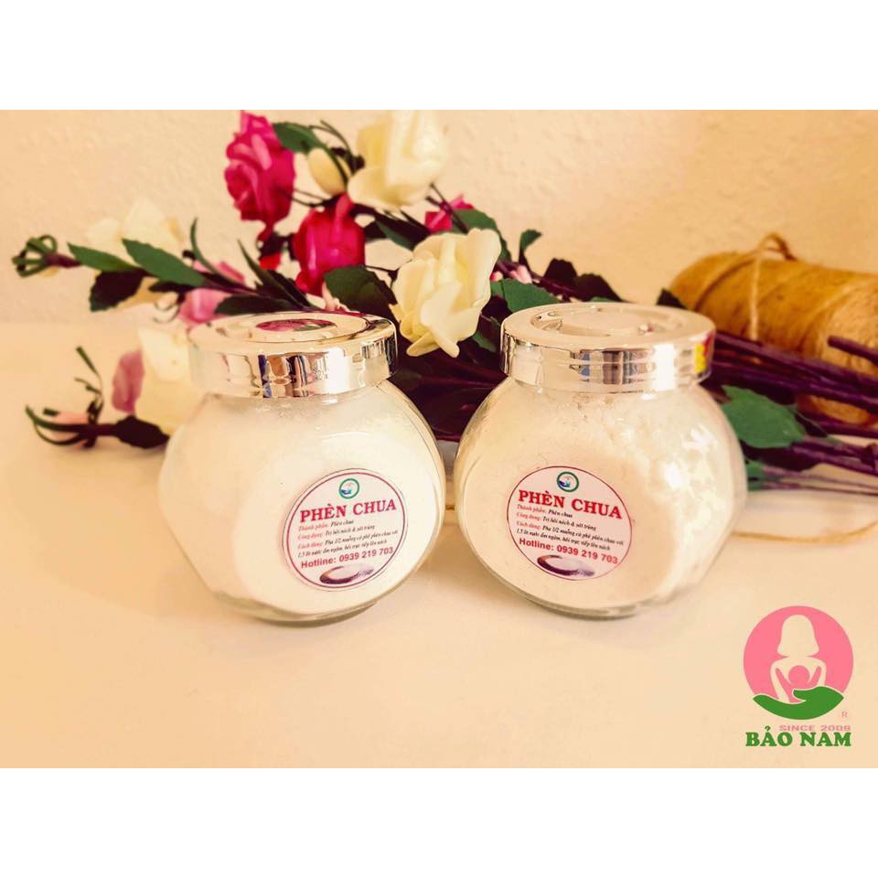 Bột phèn chua nguyên chât