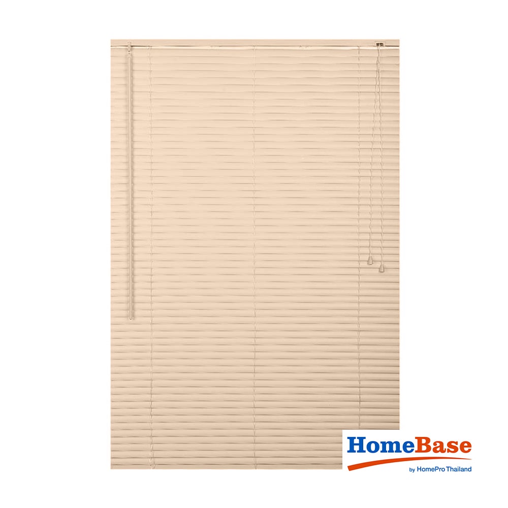 HomeBase HLS Rèm cửa màn cửa kéo nhựa Vinyl Thái Lan 90x130cm màu kem