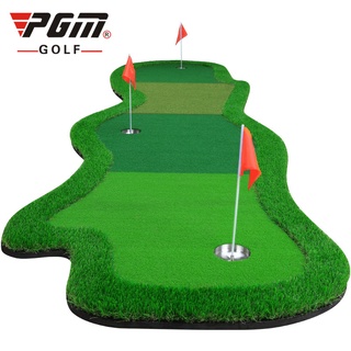 Combo Thảm Golf Green cao cấp 1x4m tặng kèm banh tập và gậy putter