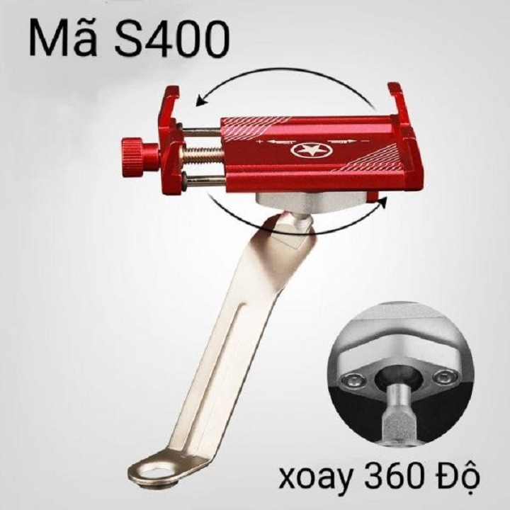 Kẹp Xe Máy S400 Kim Loại