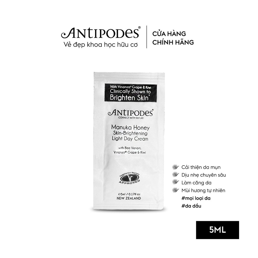 [HB Gift] Combo Chăm Sóc Da Antipodes Sample 5mlx5