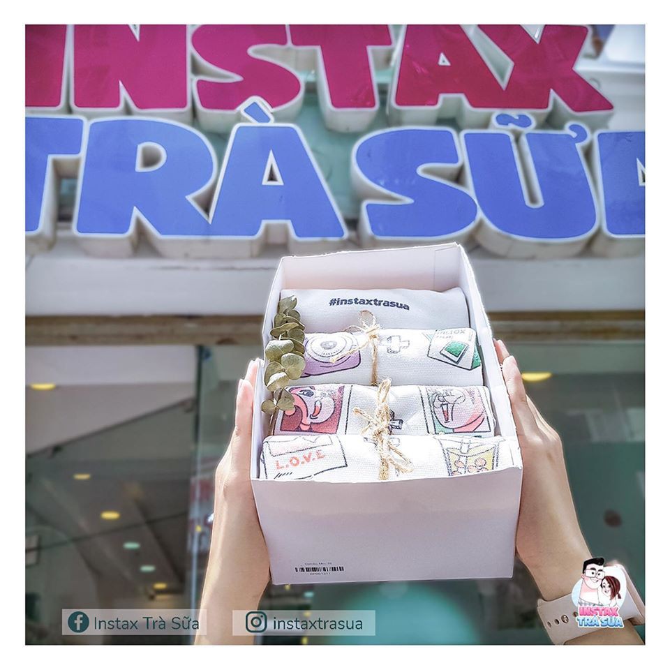 JOURNEY TOTE BAG - Instax Trà Sữa Exclusive Merchandise