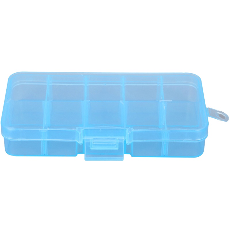 Hộp Trong Suốt Đựng Cọ Trang Trí Móng Tay