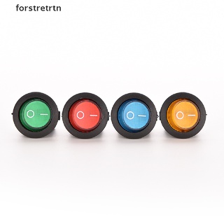 Set 4 công tắc bật tắt đèn led tròn 12v 16a spst cho xe hơi/ thuyền