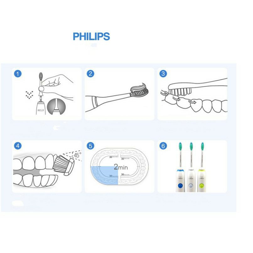 Bàn chải đánh răng điện Philips Sonicare HX3216