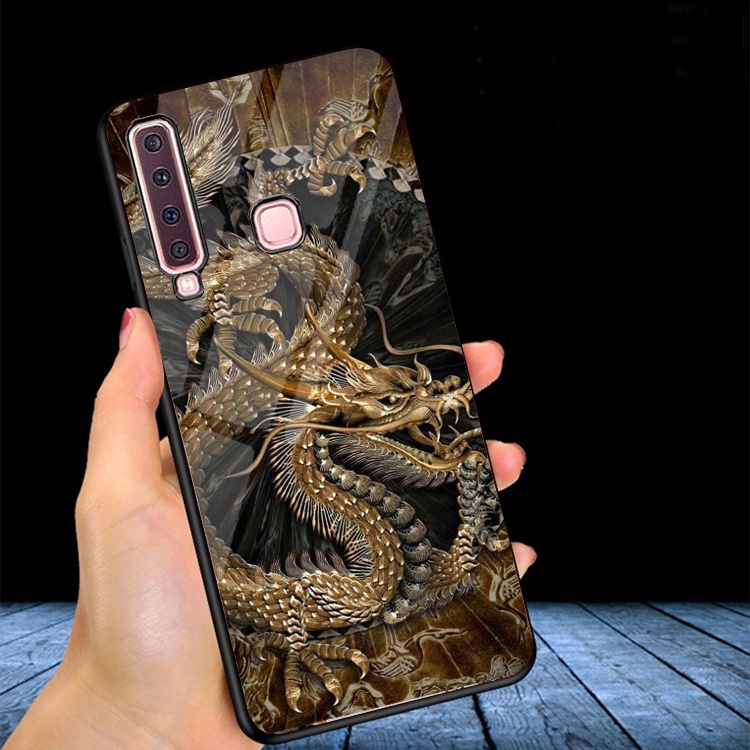 Ốp Lưng Kính 3D SAMSUNG GALAXY A9 2018 Ốp lưng thế hệ mới cao cấp