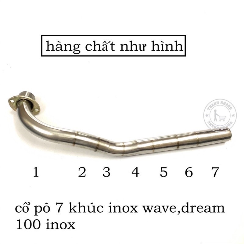 Cổ Pô Zin Ware 100 ,Ware Rs, Dream lắp như zin