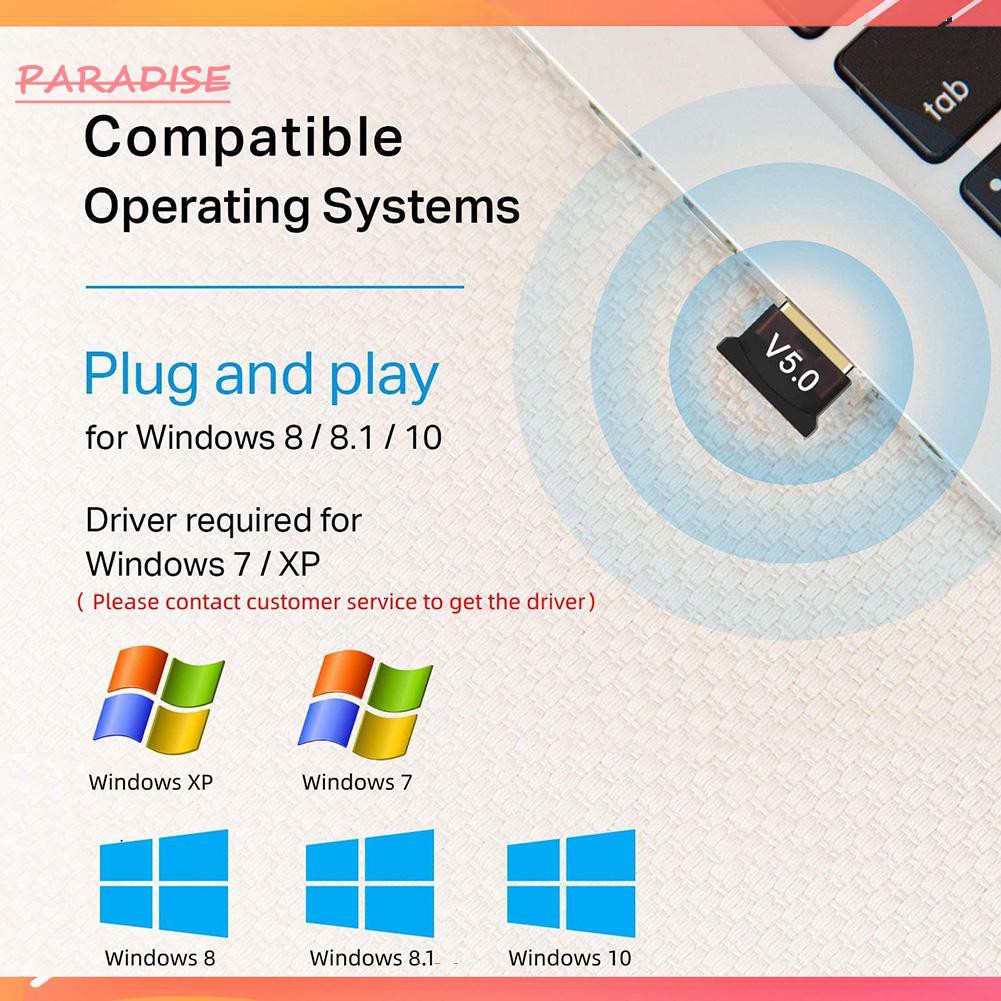 Bộ Thu Phát Âm Thanh Không Dây Bluetooth 5.0 Thiên Đường Kính 1 Cổng Usb | BigBuy360 - bigbuy360.vn