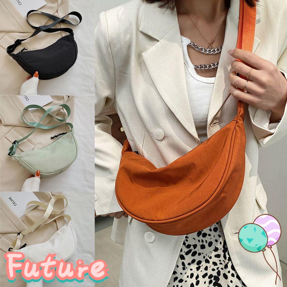 Túi Đeo Chéo Vai Bằng Nylon Thời Trang Giản Dị