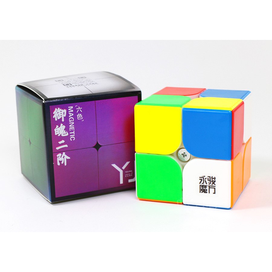 [Mã LIFE0503TOYS giảm 10% đơn 0Đ] Rubik 2x2 YJ YuPo V2 M 2x2x2 Có Nam Châm