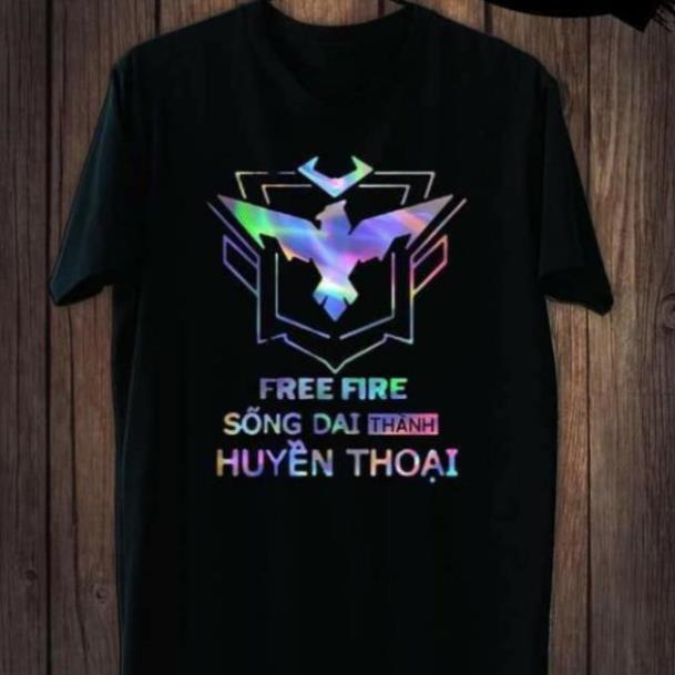 Áo thun decal phản quang 7 màu free sống dai thành huyền thoại - hình in cực chất
