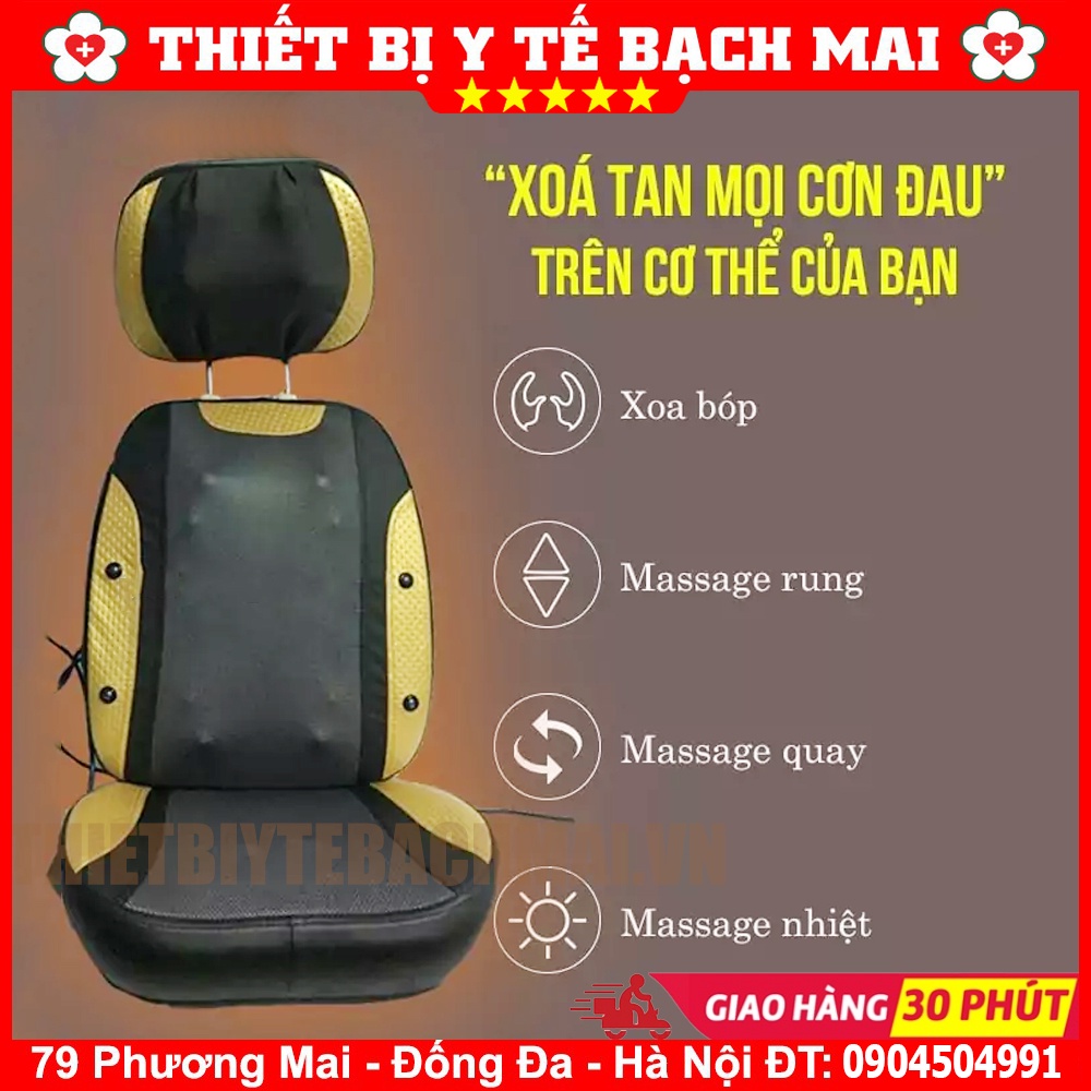 Giảm Giá Cực Sốc  Ghế Massage Hồng Ngoại Toàn Thân Deluxe Cao Cấp