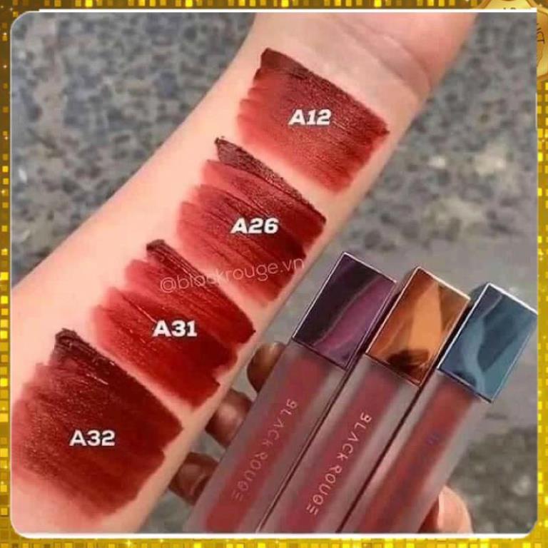 Son Kem Lì Black Rouge/ Son black rouge A12, A22. A18/ Black rouge ver7 A34, A36