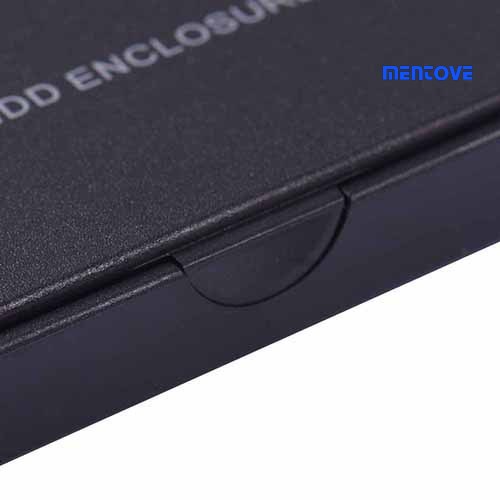 Hộp Đựng Ổ Cứng Ngoài Ssd 2.5 Inch Sata Usb 2.0 Hdd Màu Đen | BigBuy360 - bigbuy360.vn