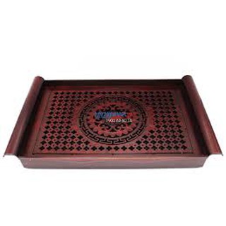 Khay đựng ấm chén giả gỗ