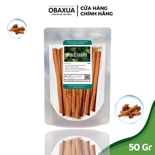 Quế Thanh (Đã cạo sạch vỏ) - Hàng loại 1 thơm sạch - 50Gr