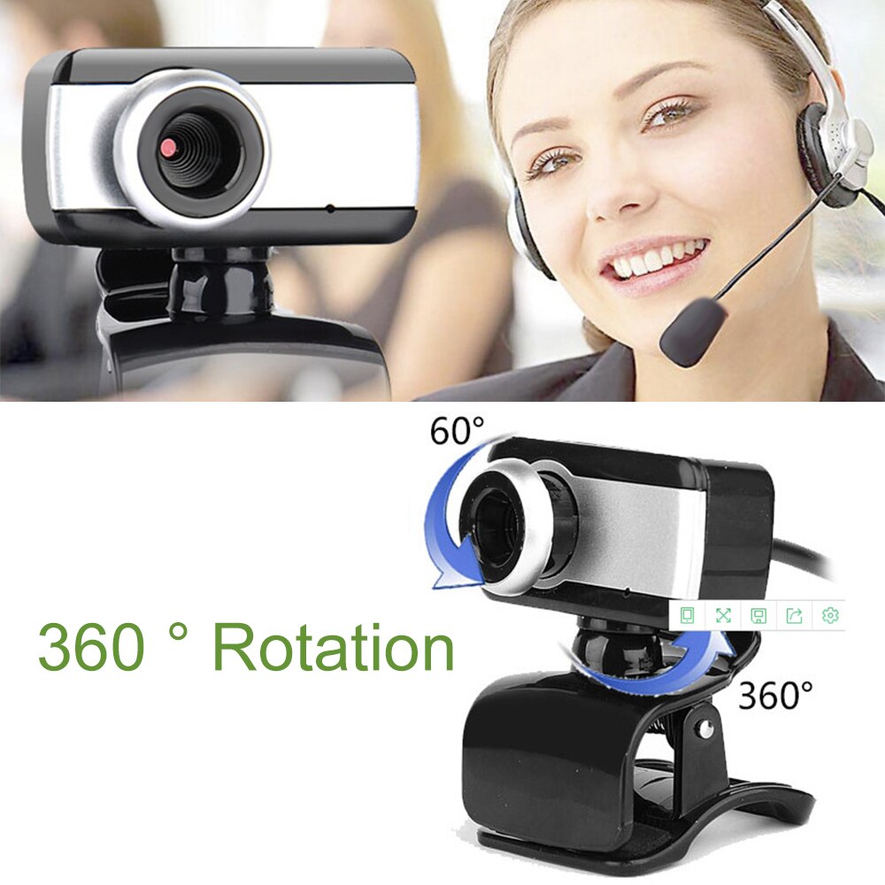 Webcam Có Dây Hd 480p Cho Máy Tính Laptop | BigBuy360 - bigbuy360.vn