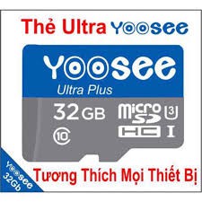 Thẻ nhớ YooSee 32GB cao cấp - cho mọi thiết bị