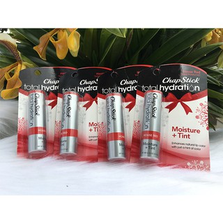[Hàng Oder] Son Dưỡng Môi Chapstick Total Hydration Moisture+Tint Red House