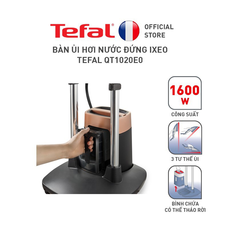 Bàn ủi hơi nước cầm tay dạng đứng Tefal QT1020E0