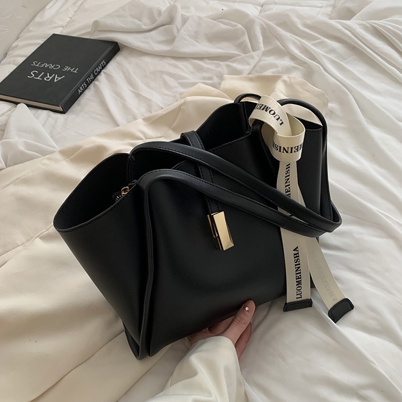 Túi tote Đeo Vai Sức Chứa Lớn Thời Trang Phong Cách Hàn Quốc Cho Nữ