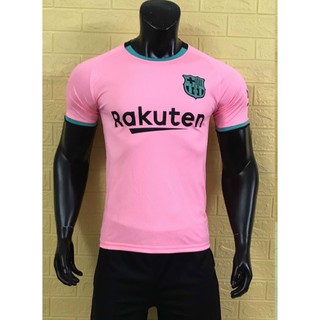 Đồ đá banh Barca hồng sân khách 2021