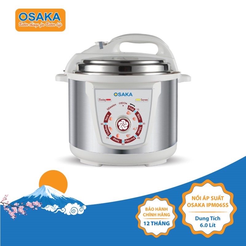 Nồi áp suất Osaka xuất xứ Nhật Bản