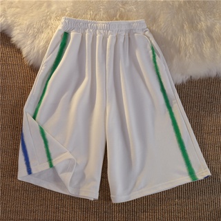 Quần short kẻ sọc màu trắng đen size m đến xl cho nữ