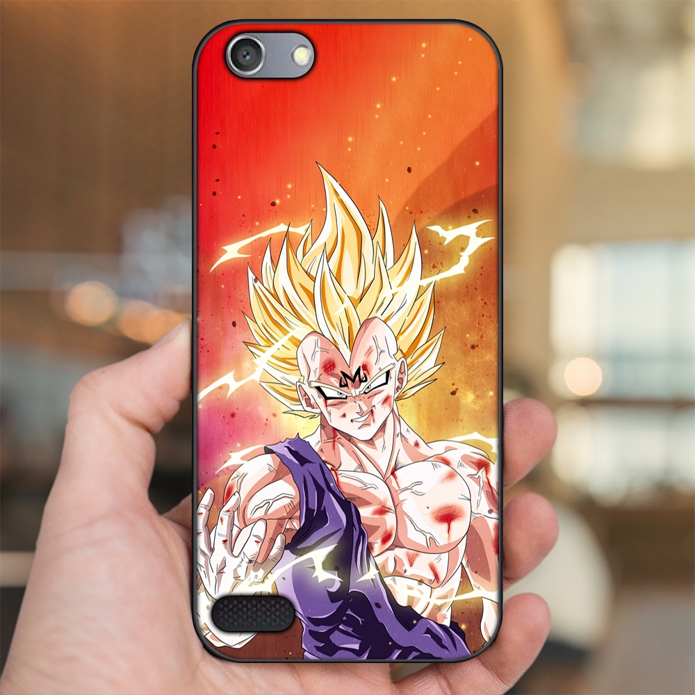 Ốp lưng Oppo A33 Neo 7 viền đen in hình Vegeta Dragon Ball