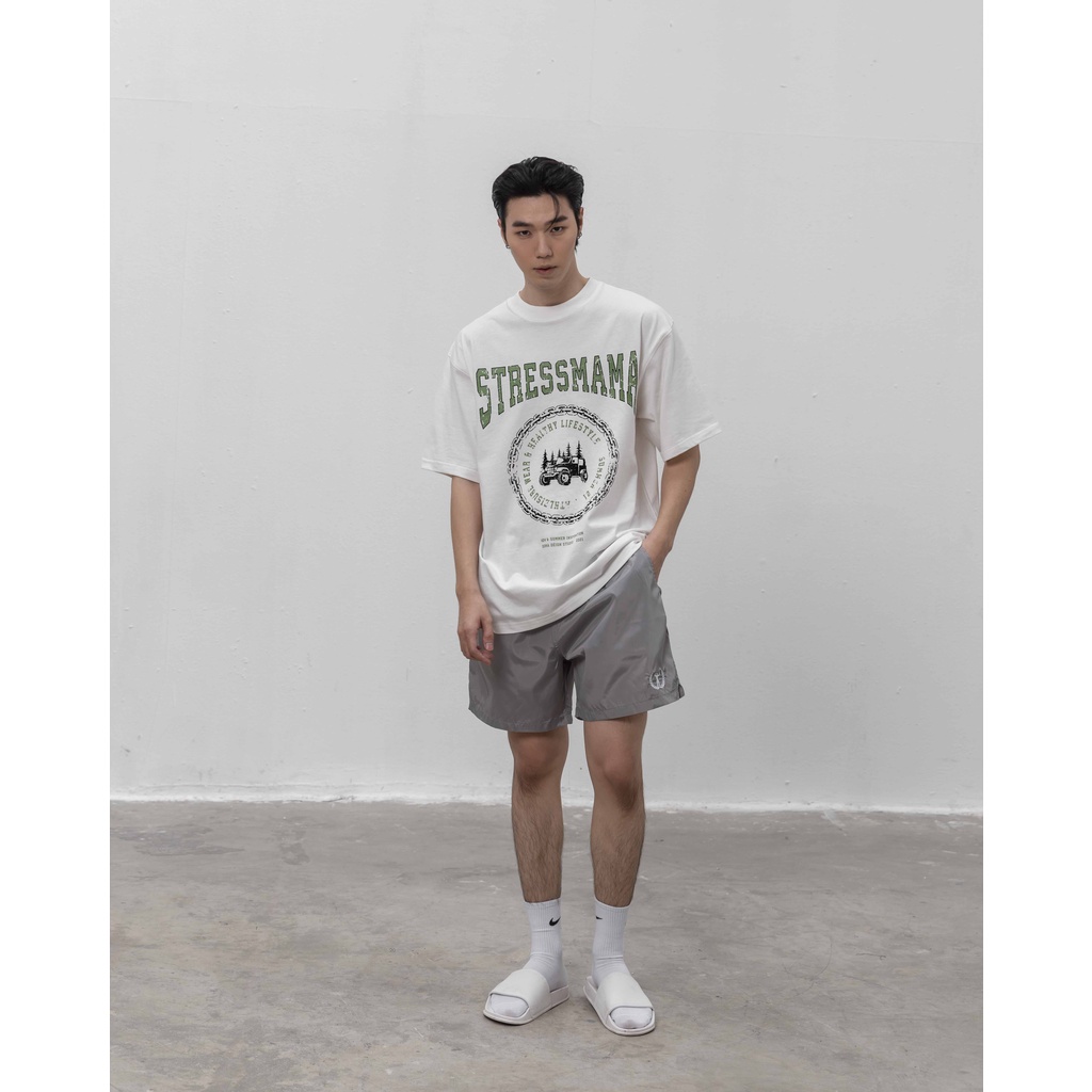 5tU7 thun/ Áo thun Unisex T-Shirt Cotton co dãn 2 chiều, đứng form vải dày 250GSM - Local Brand V