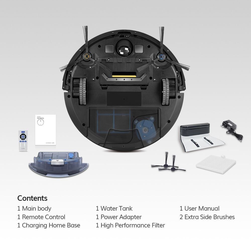 Robot Hút Bụi Lau Nhà Thông Minh ILife V8S