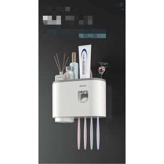 Nhả Kem Đánh Răng Cao cấp ECOCO (kiêm đựng bàn chải), Menon 4 cốc