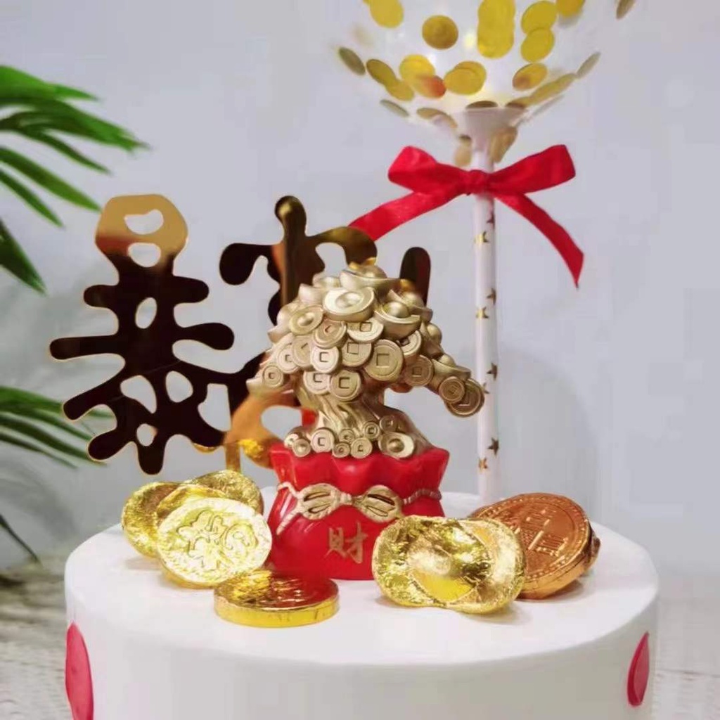 [SIÊU RẺ❤️] – Cây tiền vàng - Trang trí bánh sinh nhật bánh kem