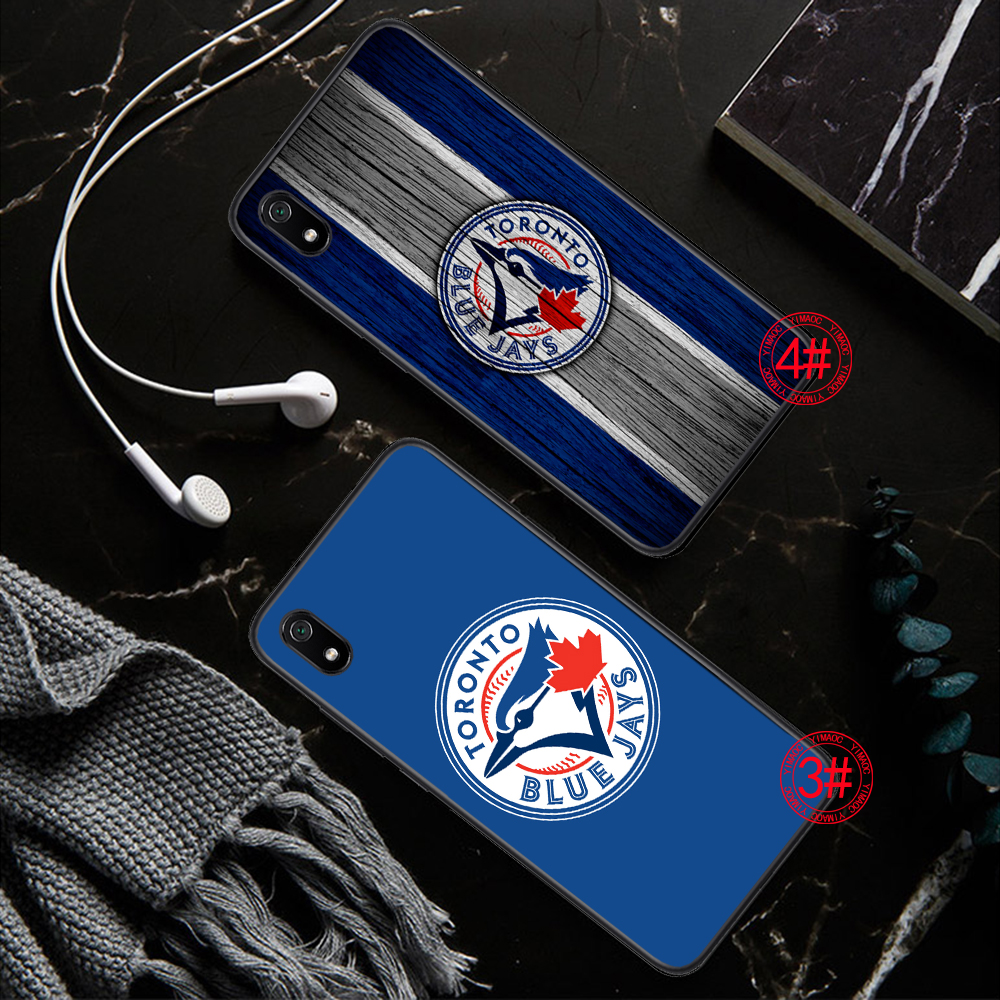 Ốp Điện Thoại Mềm Hình Logo Bóng Chày Toronto Blue Jays Cho Xiaomi Mi 11i 11 Ultra Poco F3 Redmi K40 Note 9 10 Pro Max