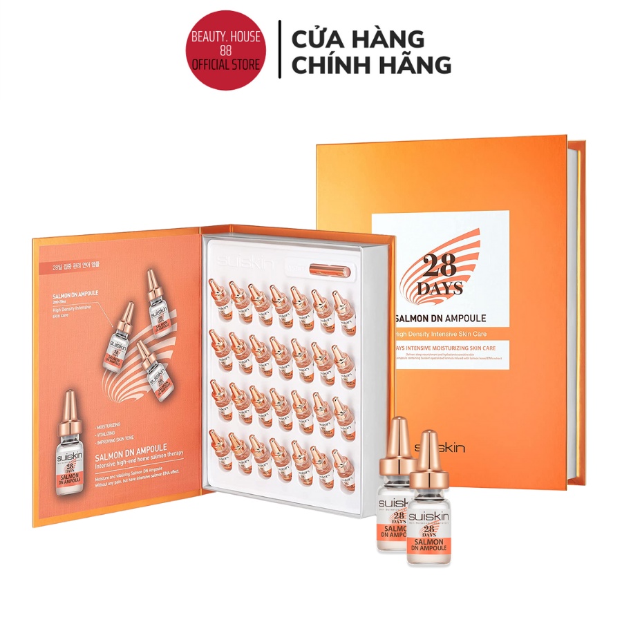 Serum trắng da Suiskin Salmon DN Ampoule Hàn Quốc (28 lọ)