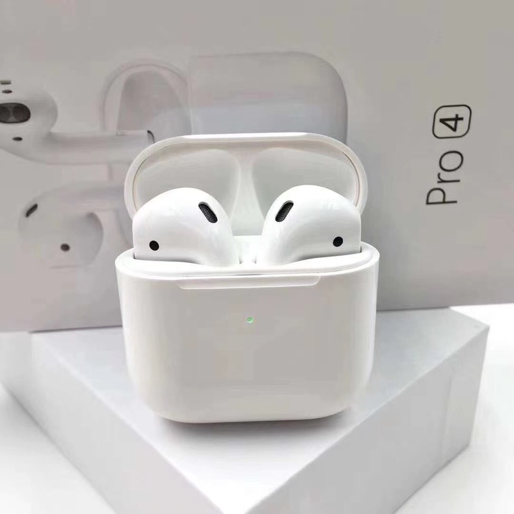 Tai Nghe Bluetooth 5.0 Không Dây Mini Pro4 Tws Tai Nghe Nhét Tai Nhỏ Gọn