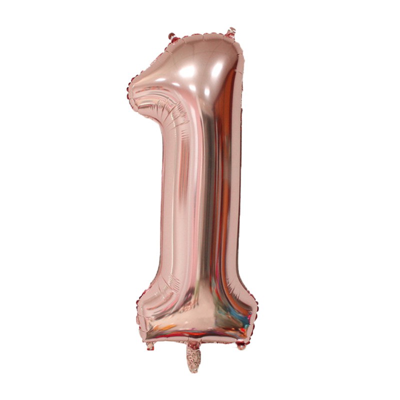 Bóng bay hình số 0-9 kích thước 32 inch độc đáo dành cho tiệc sinh nhật