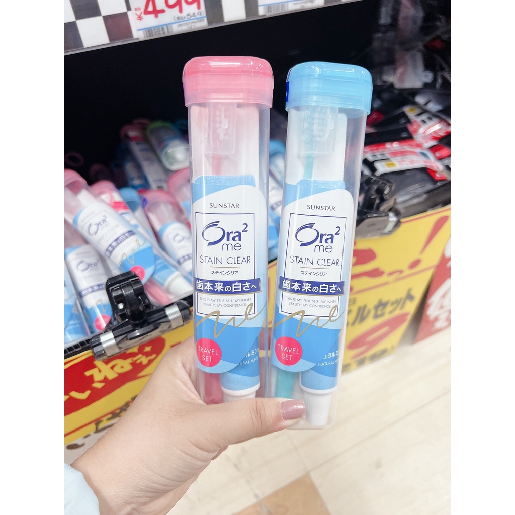 Set bàn chải du lịch Ora Nhật Bản