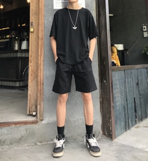 Quần short kaki basic