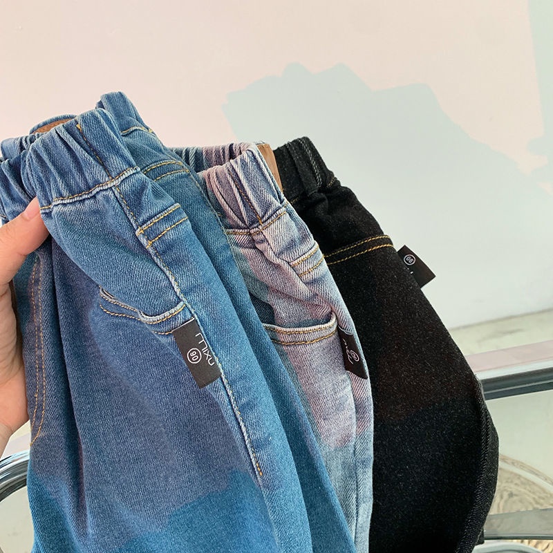 Quần jeans Dài Phong Cách Thời Trang Mới Cho Bé Trai