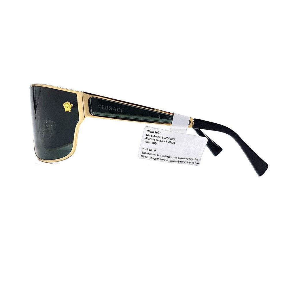 Kính mát nam nữ thời trang Versace VE2206 chính hãng, thiết kế dễ đeo bảo vệ mắt