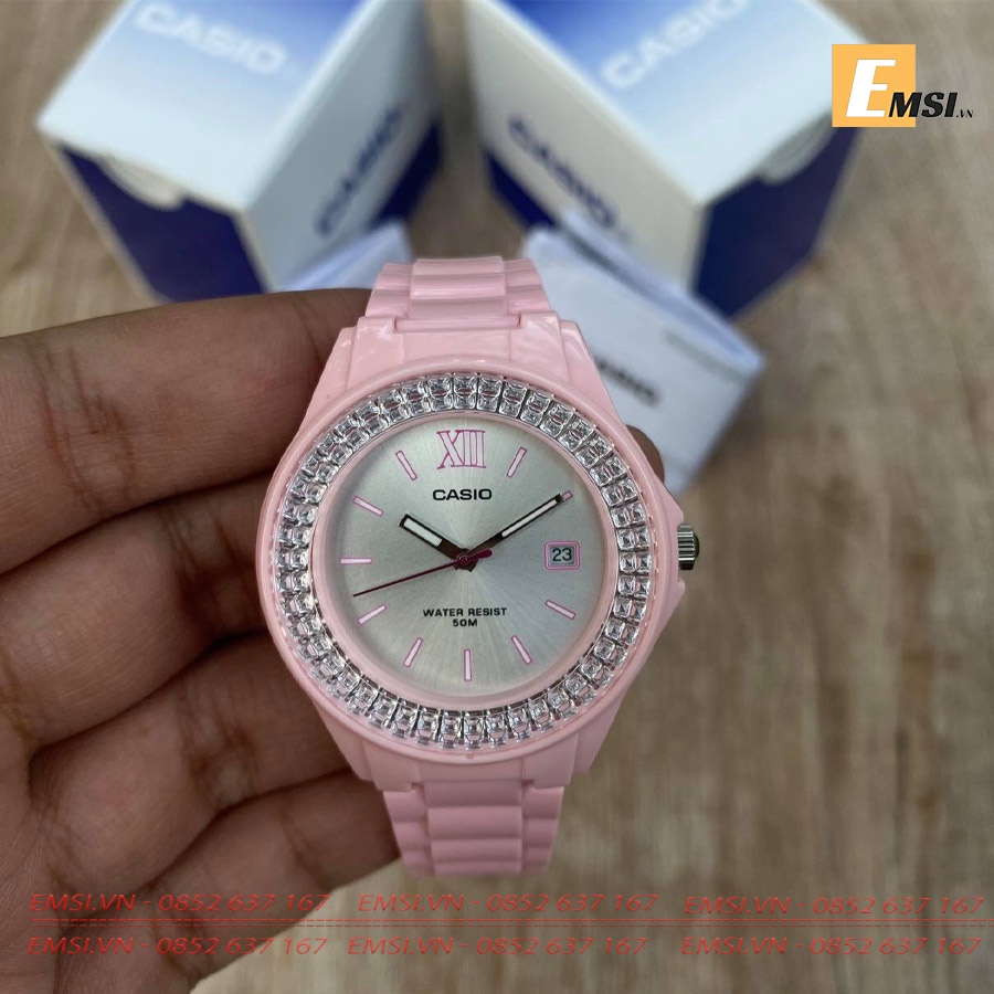 Casio LX-500H-4E4 - Đồng Hồ Nữ - Pin/Quartz - Size Mặt 40.5mm - Kính Nhựa EMSI.VN