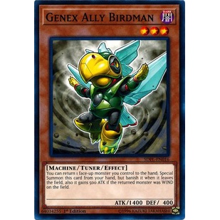 Thẻ bài Yugioh - TCG - Genex Ally Birdman / SDPL-EN016'